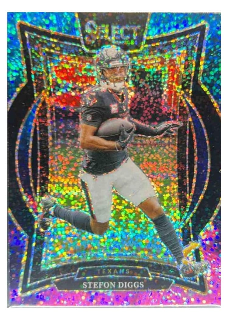 2024 Panini Select Base Set Stefon Diggs Cosmic Prizm #94 card