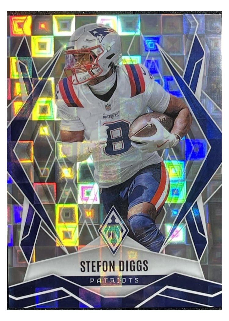 2025 Panini Phoenix Base Set Stefon Diggs Silver Pandora #13 card