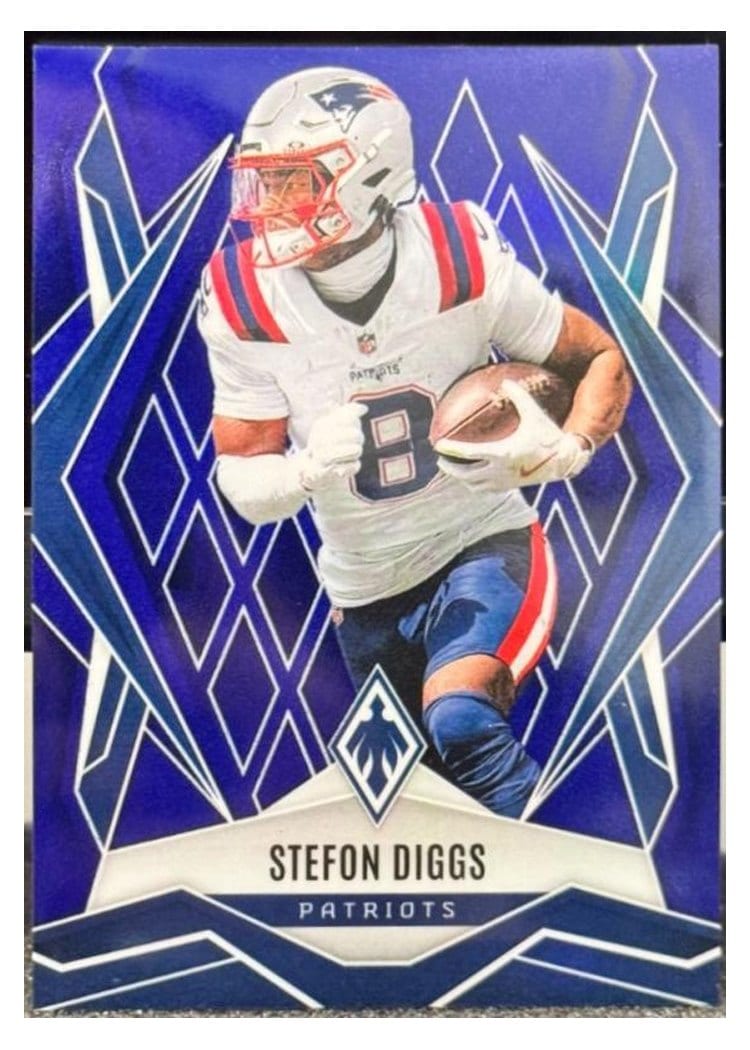 2025 Panini Phoenix Base Set Stefon Diggs Blue #13 card