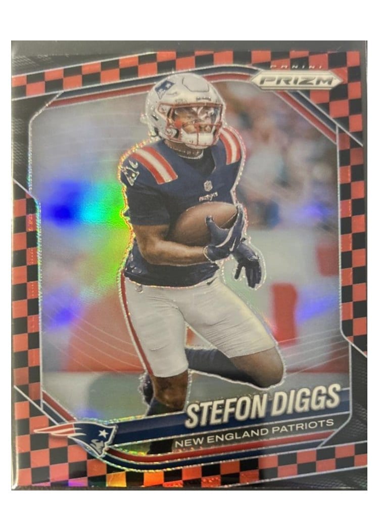2025 Panini Prizm Base Set Stefon Diggs #182 card