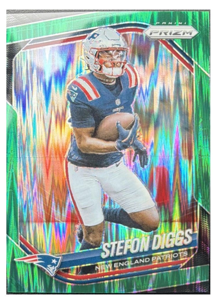 2025 Panini Prizm Base Set Stefon Diggs #182 card