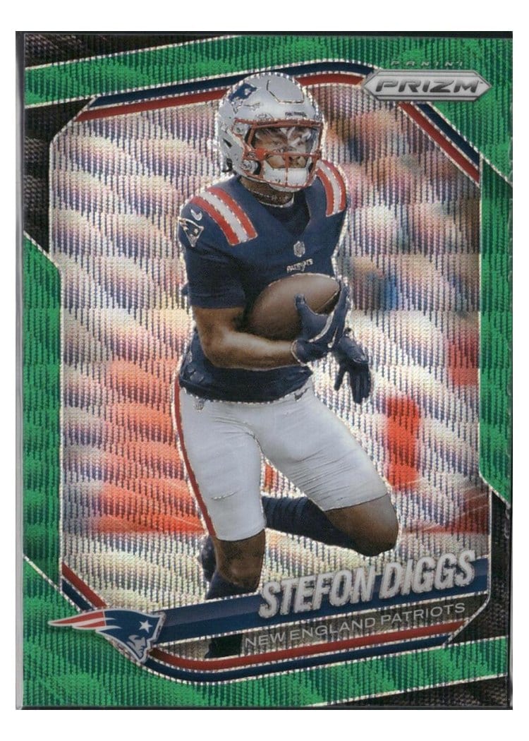 2025 Panini Prizm Base Set Stefon Diggs #182 card