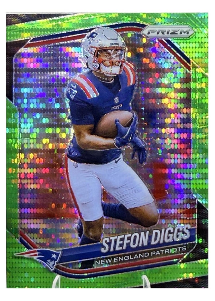 2025 Panini Prizm Base Set Stefon Diggs #182 card