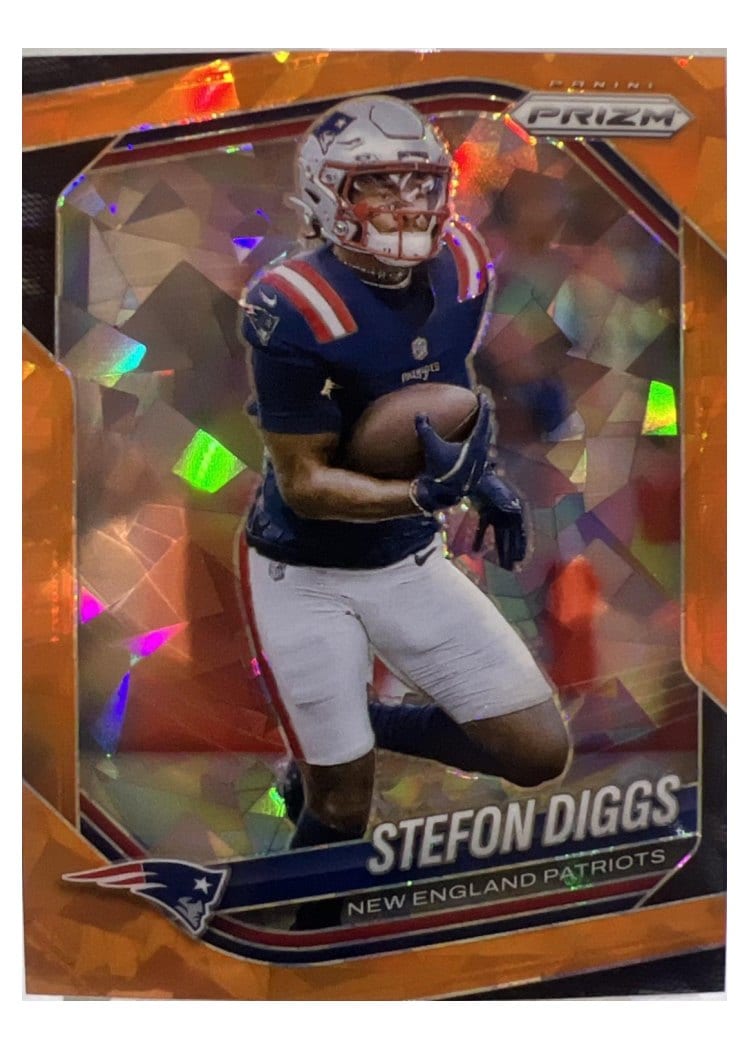 2025 Panini Prizm Base Set Stefon Diggs #182 card