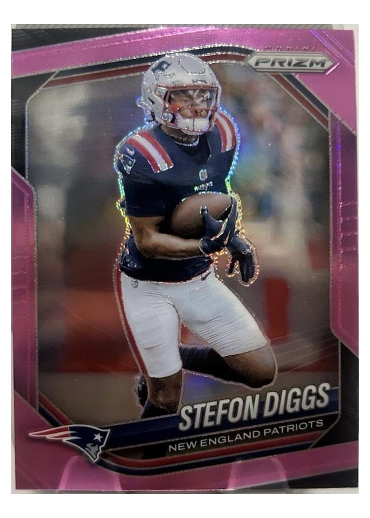 2025 Panini Prizm Base Set Stefon Diggs #182 card