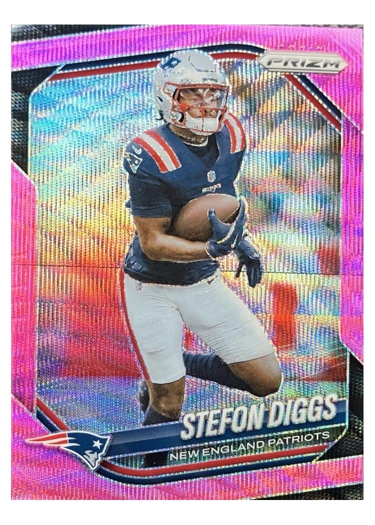 2025 Panini Prizm Base Set Stefon Diggs #182 card