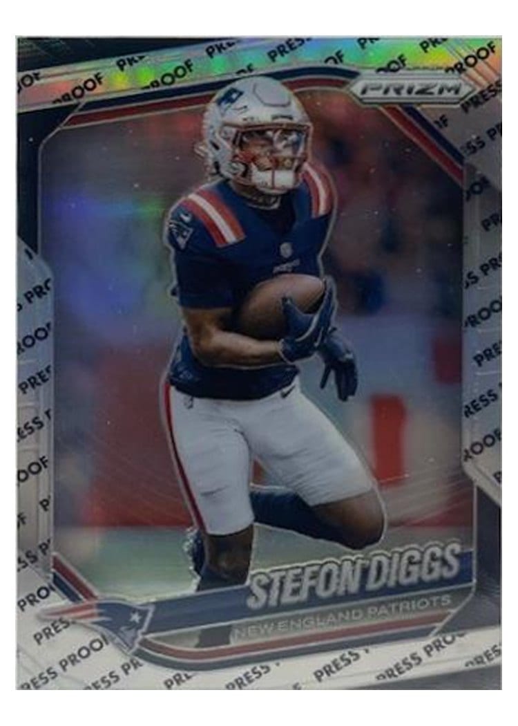 2025 Panini Prizm Base Set Stefon Diggs #182 card