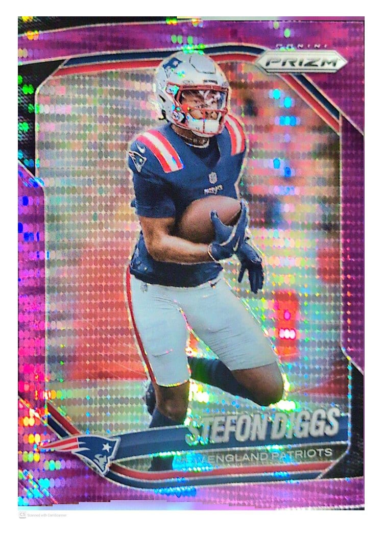 2025 Panini Prizm Base Set Stefon Diggs #182 card