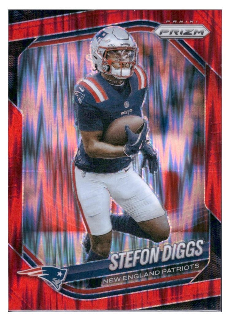 2025 Panini Prizm Base Set Stefon Diggs #182 card