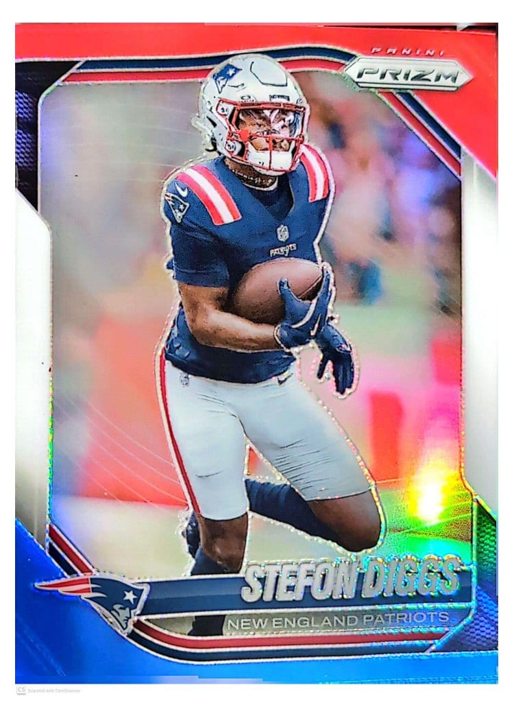 2025 Panini Prizm Base Set Stefon Diggs #182 card