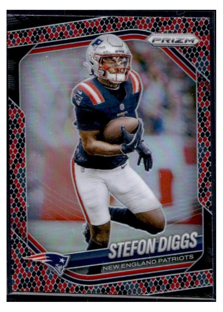 2025 Panini Prizm Base Set Stefon Diggs #182 card