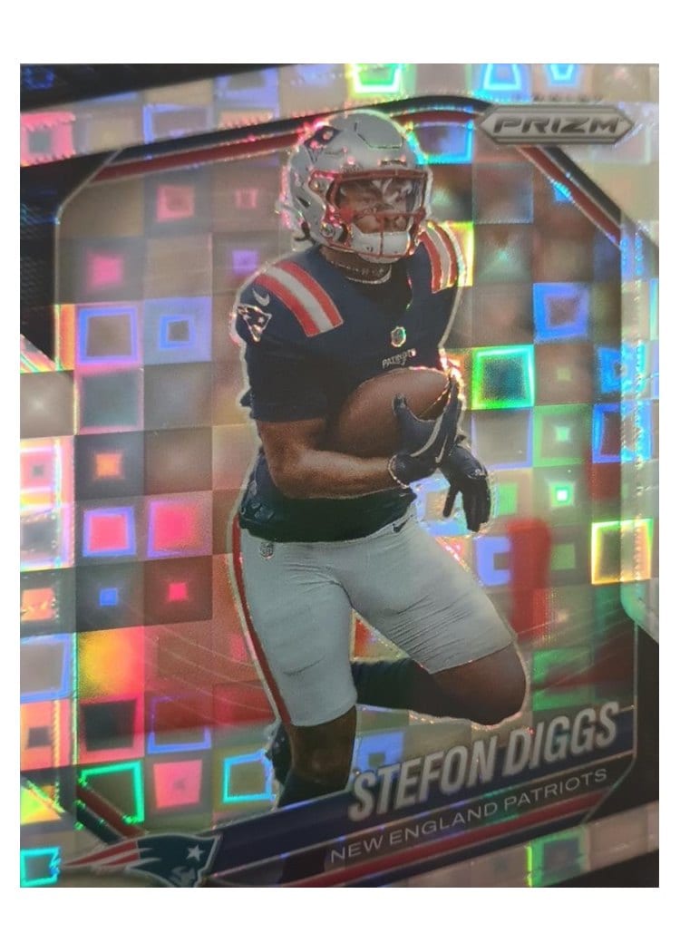 2025 Panini Prizm Base Set Stefon Diggs #182 card