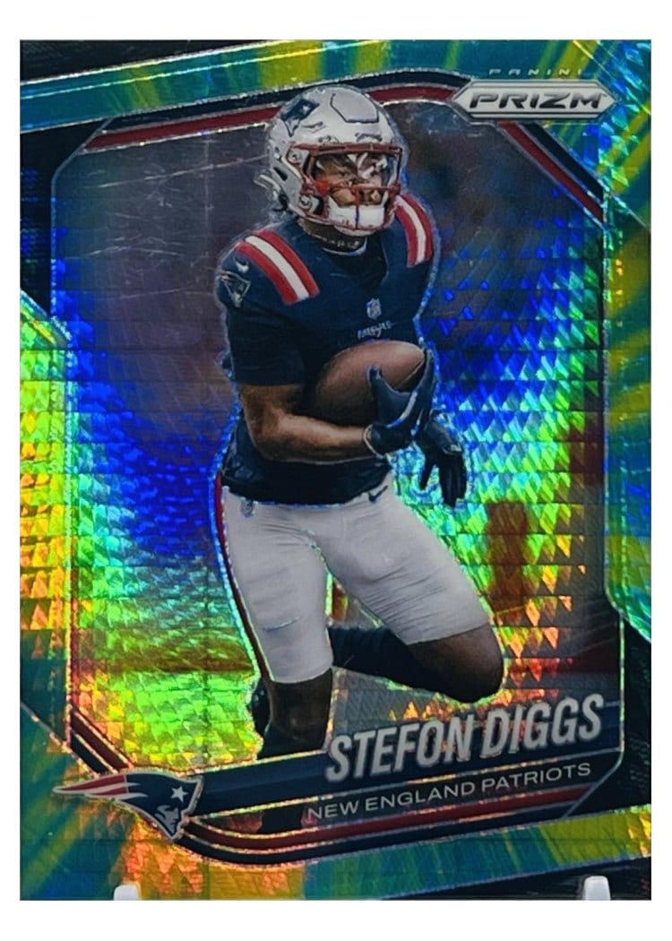 2025 Panini Prizm Base Set Stefon Diggs #182 card
