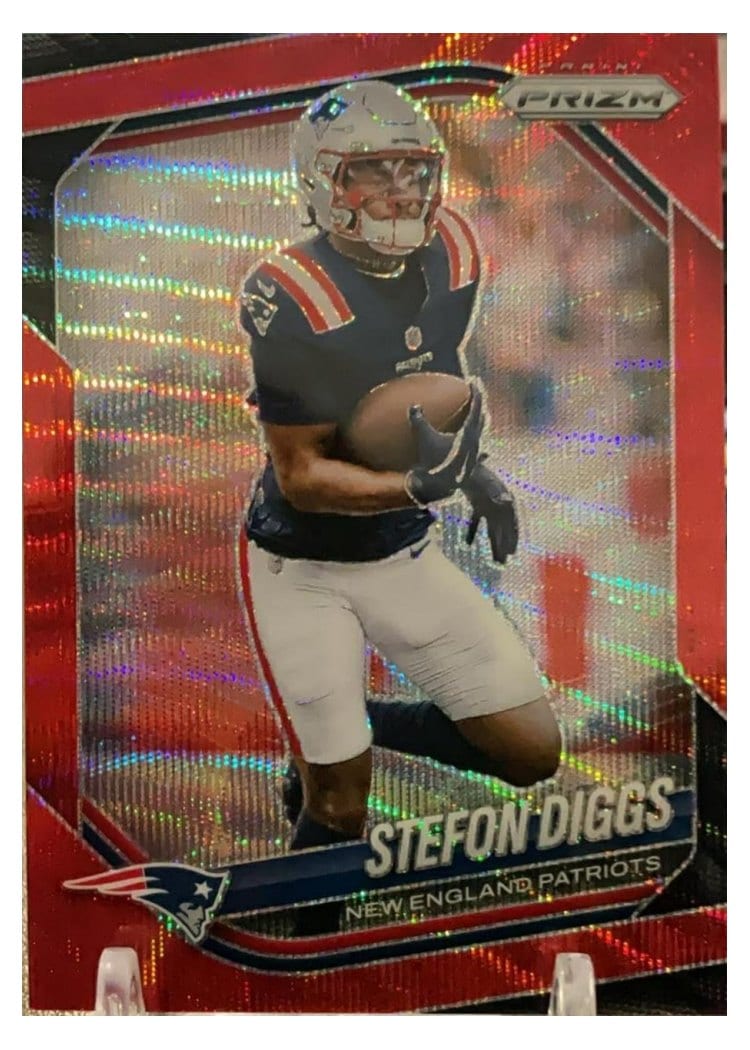2025 Panini Prizm Base Set Stefon Diggs #182 card