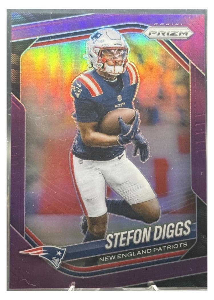 2025 Panini Prizm Base Set Stefon Diggs #182 card