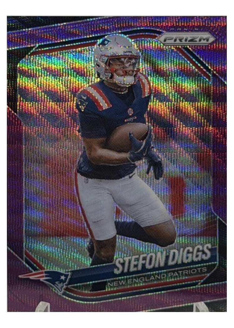 2025 Panini Prizm Base Set Stefon Diggs #182 card