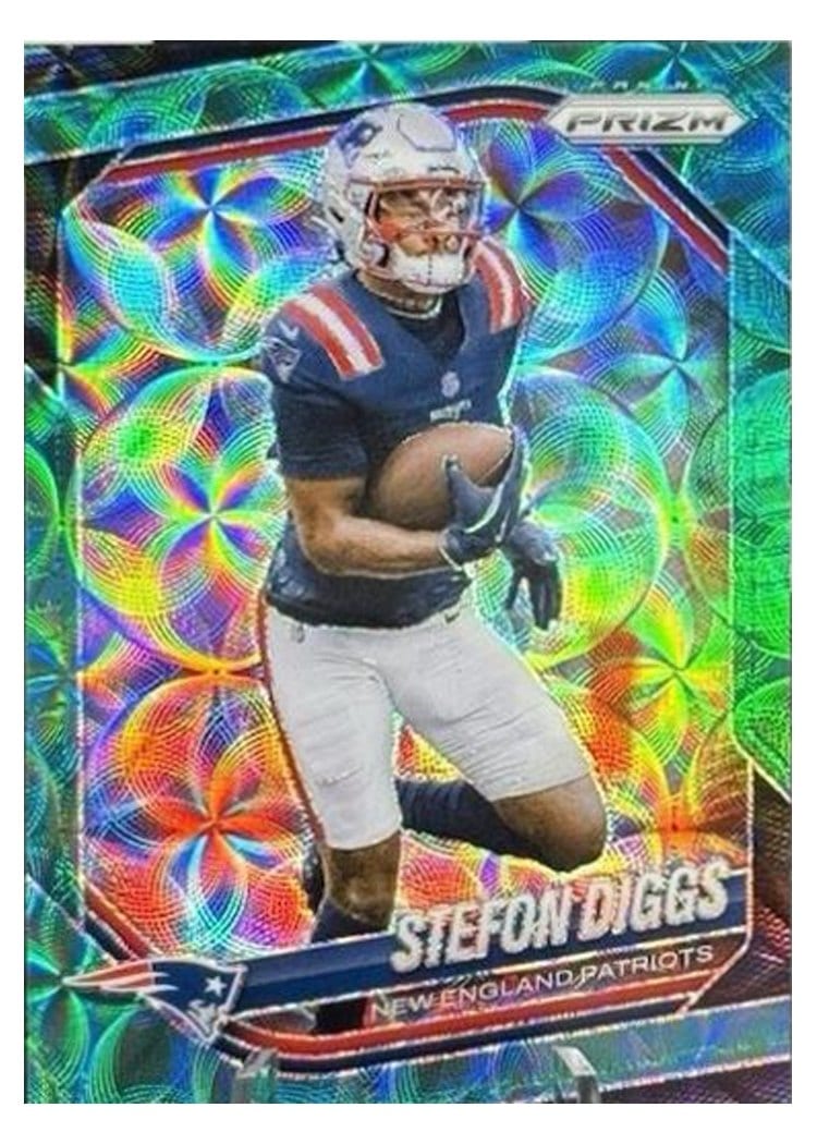 2025 Panini Prizm Base Set Stefon Diggs #182 card