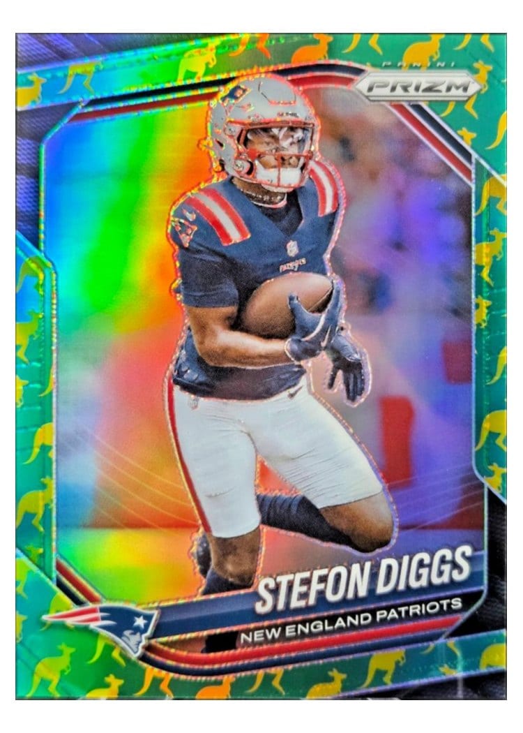 2025 Panini Prizm Base Set Stefon Diggs #182 card