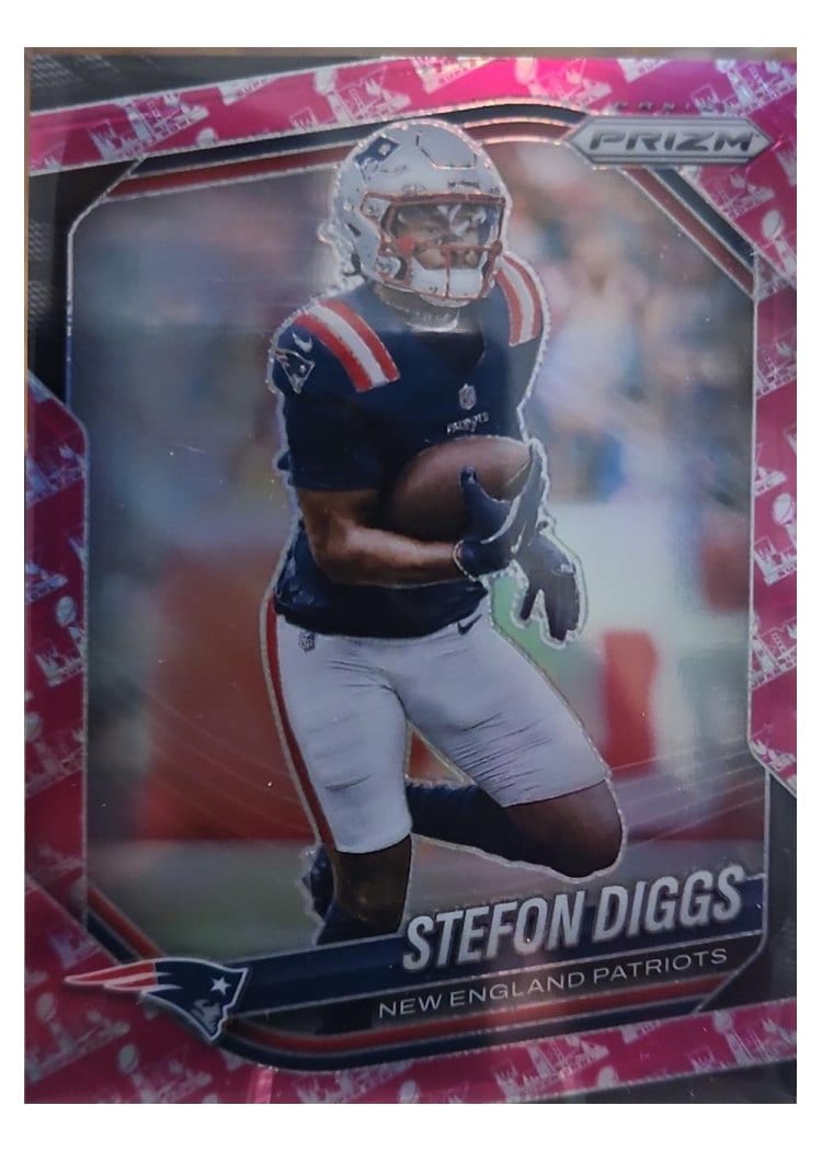 2025 Panini Prizm Base Set Stefon Diggs #182 card