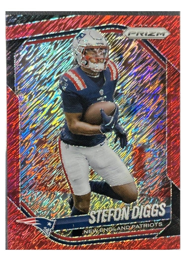2025 Panini Prizm Base Set Stefon Diggs #182 card