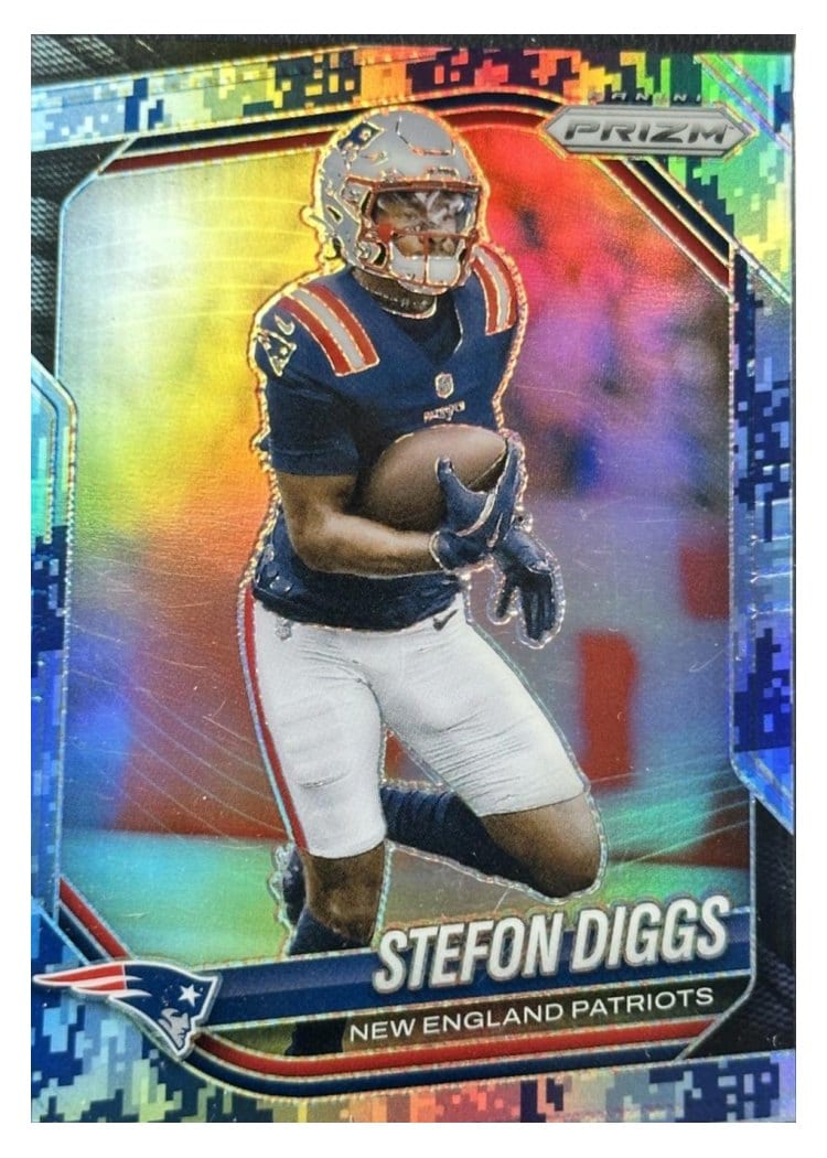 2025 Panini Prizm Base Set Stefon Diggs #182 card