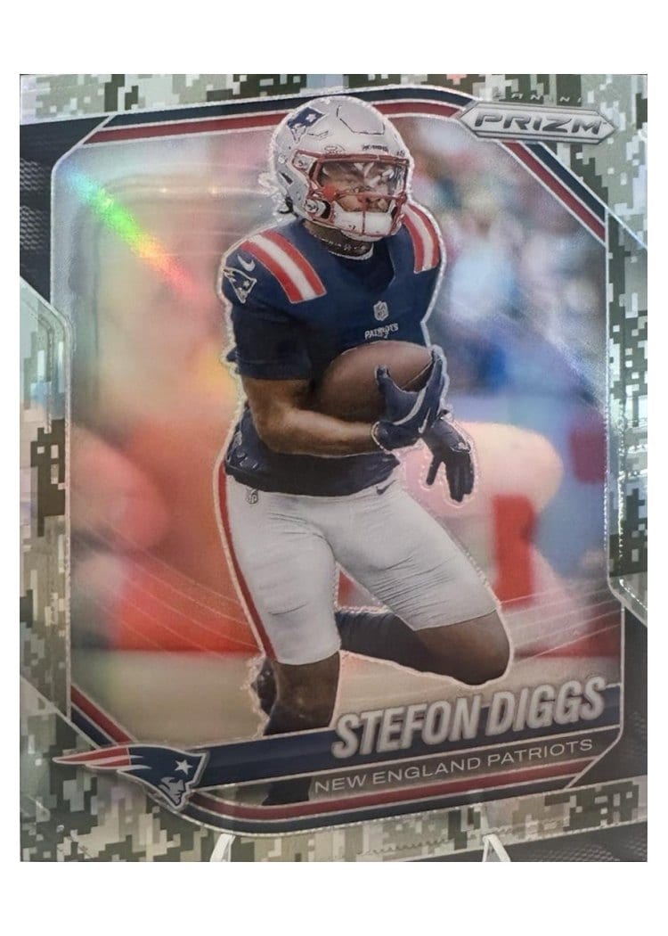 2025 Panini Prizm Base Set Stefon Diggs #182 card