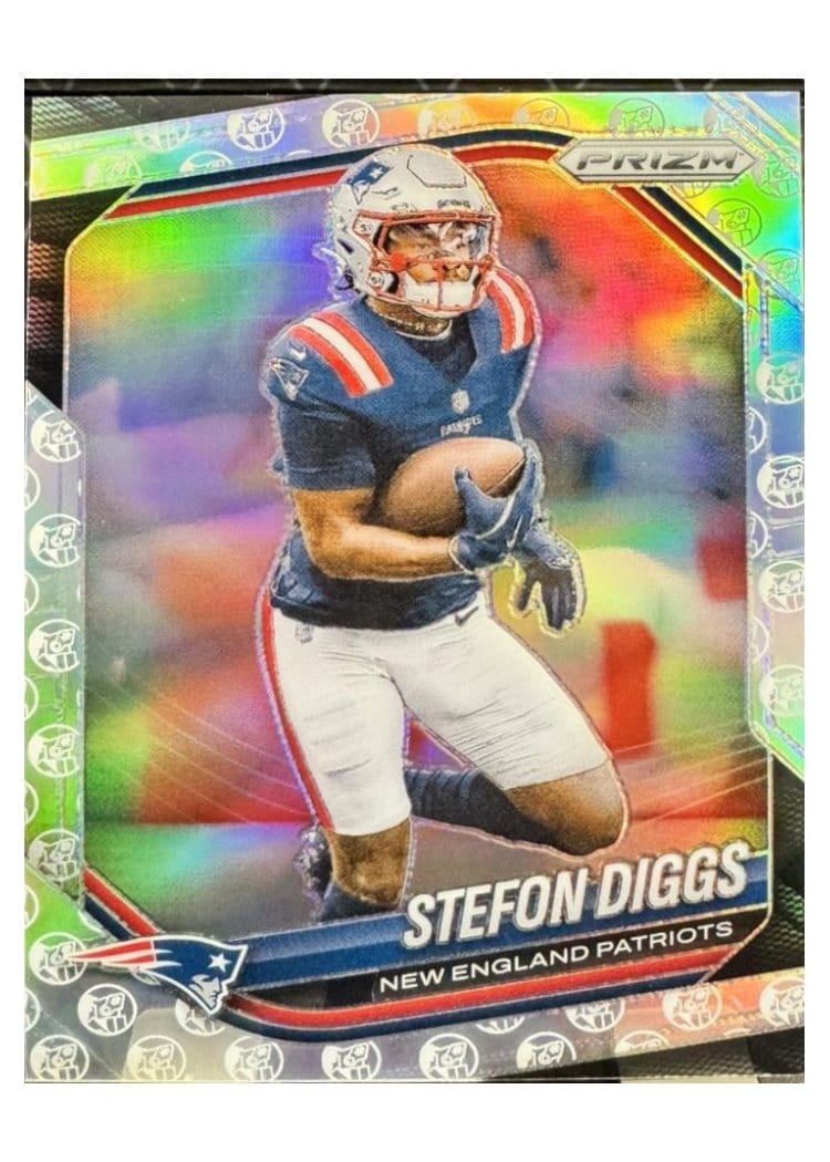 2025 Panini Prizm Base Set Stefon Diggs #182 card