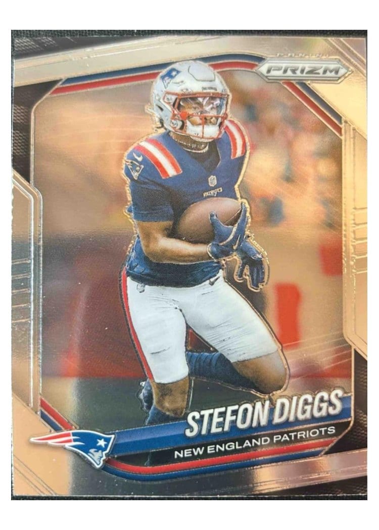 2025 Panini Prizm Base Set Stefon Diggs #182 card