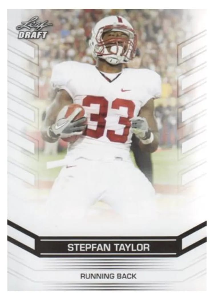 2013 Leaf Draft Stepfan Taylor #67 card