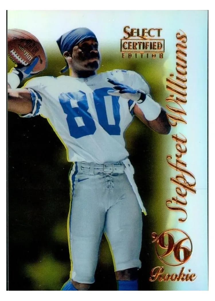 1996 Select Certified Stepfret Williams Mirror Gold #101 card