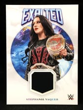 2025 Topps Exalted WWE Wrestling Exalted Relics Stephanie Vaquer #ER-SVR card