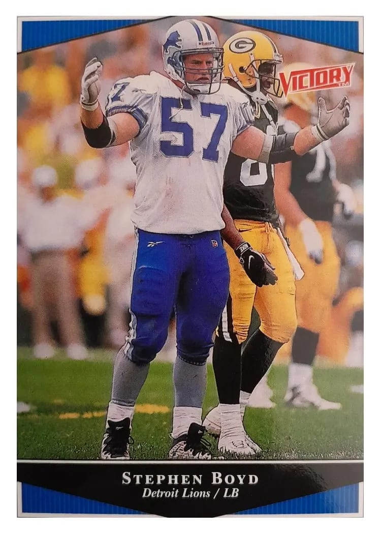 1999 Upper Deck Victory Stephen Boyd #96 card