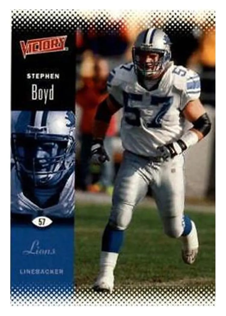 2000 Upper Deck Victory Stephen Boyd #67 card