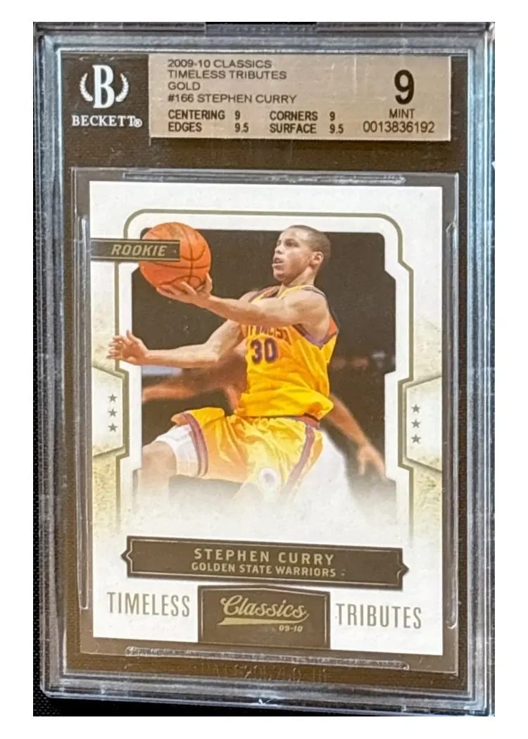 2009 Panini Classics Stephen Curry #166 card