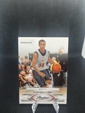 2009 Panini Prestige Stephen Curry #207 card