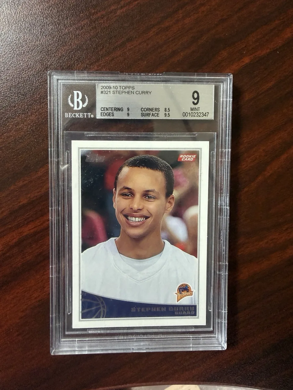2009 Topps Stephen Curry #321 card