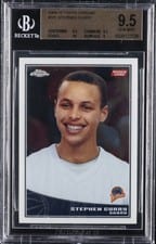 2009 Topps Chrome Stephen Curry #101 card