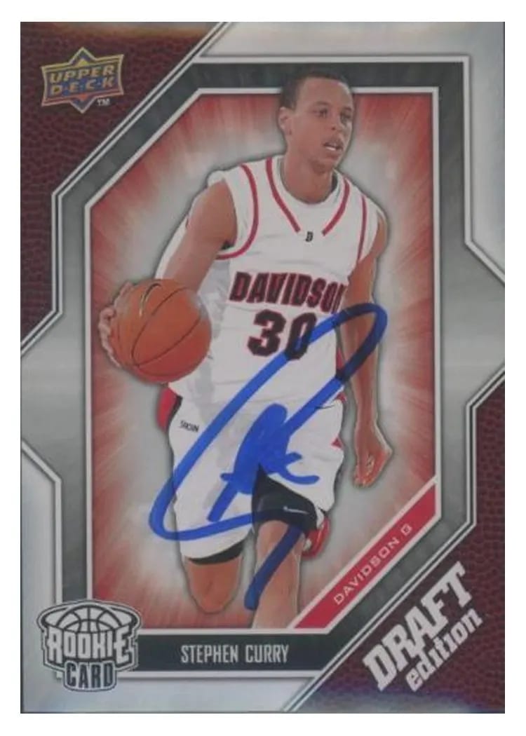 2009 Upper Deck Draft Edition Stephen Curry #34 card