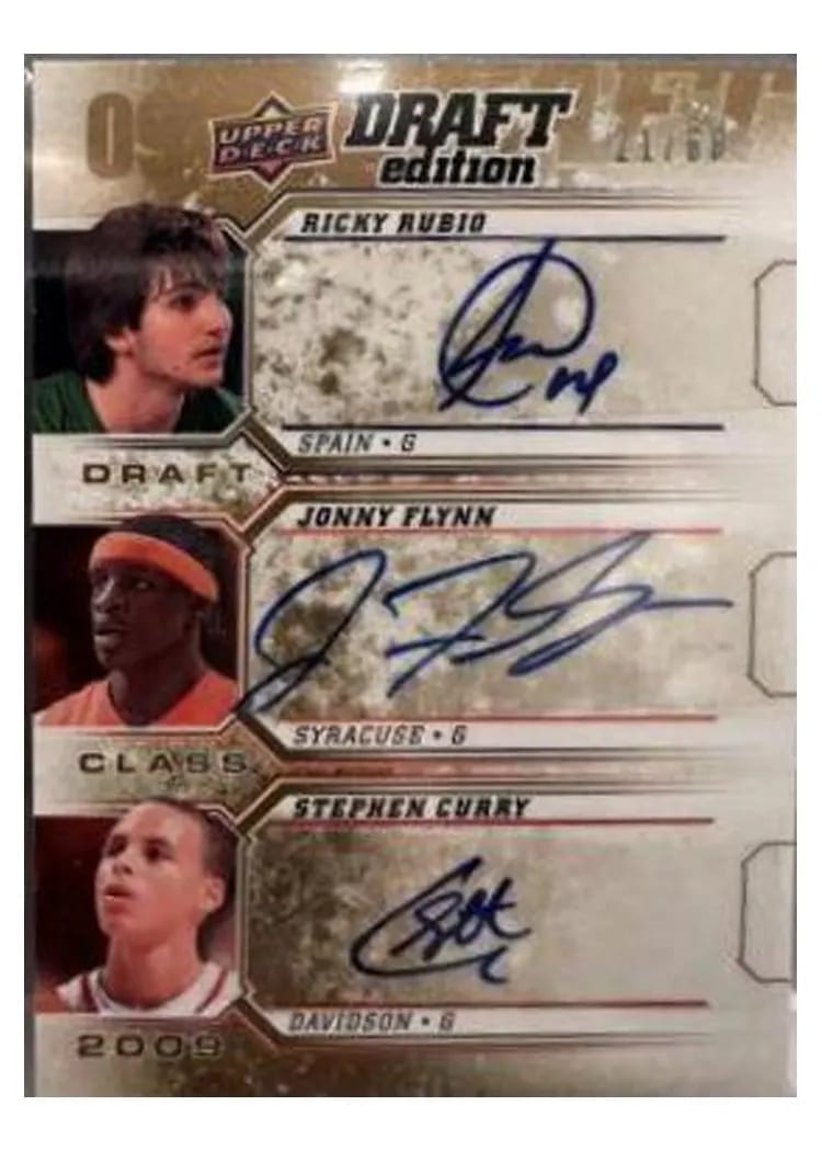 2009 Upper Deck Draft Edition Stephen Curry #34 card