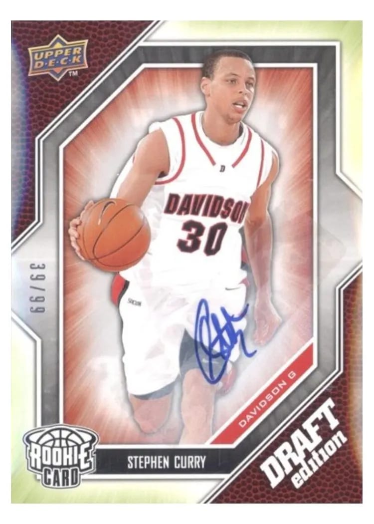 2009 Upper Deck Draft Edition Stephen Curry #34 card