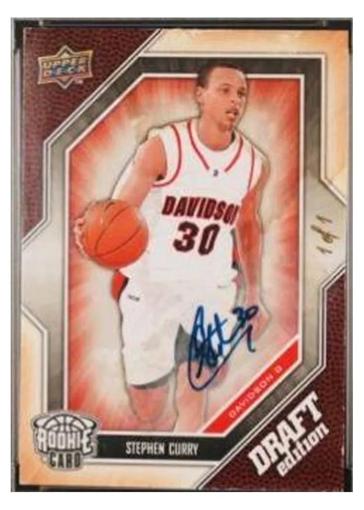 2009 Upper Deck Draft Edition Stephen Curry #34 card