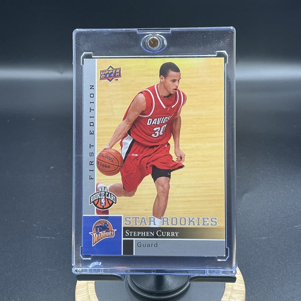 Stephen Curry 2009 Upper Deck First Edition card