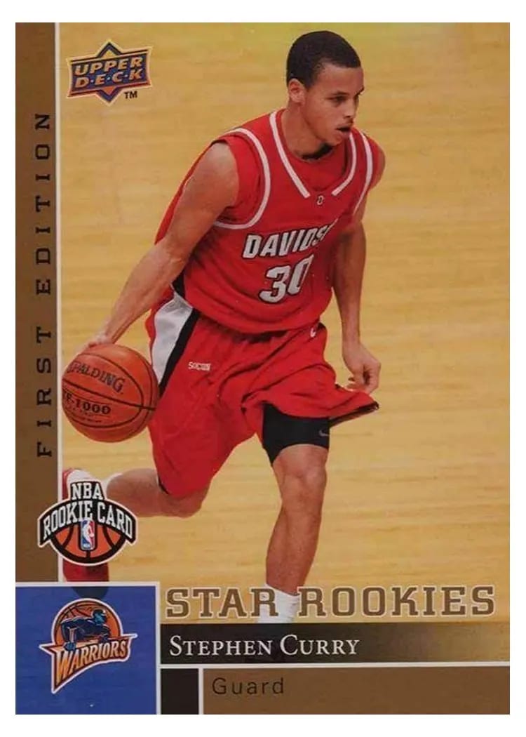 2009 Upper Deck First Edition Stephen Curry #196 card