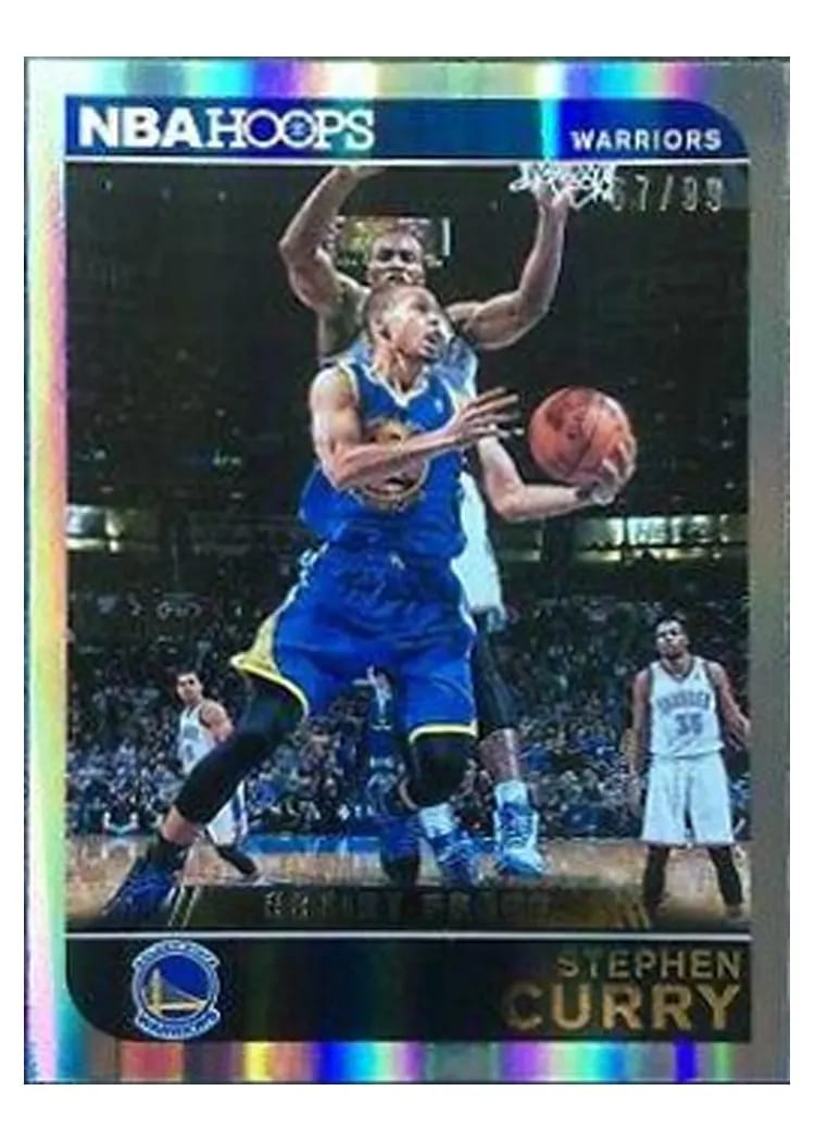 2014 Panini Hoops Stephen Curry #9 card