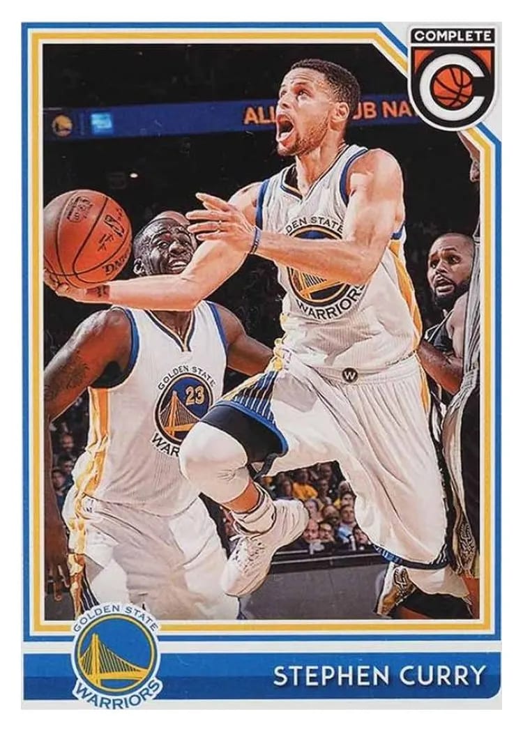 2016 Panini Complete Stephen Curry #374 card