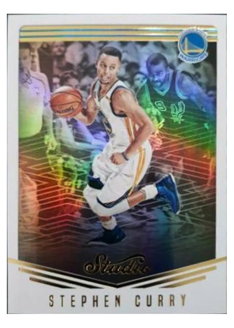 2016 Panini Studio Stephen Curry #1 card