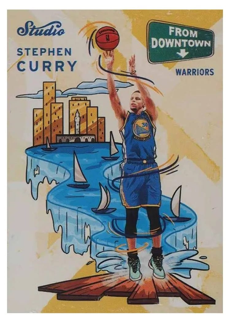 2016 Panini Studio From Downtown Stephen Curry #FD1