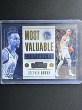 2017 Panini Contenders Most Valuable Contenders Stephen Curry #6 card