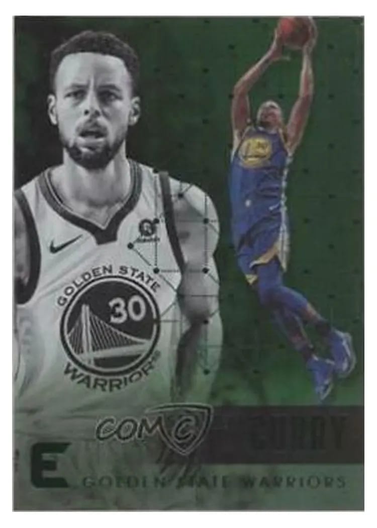 2017 Panini Essentials Stephen Curry #60 card