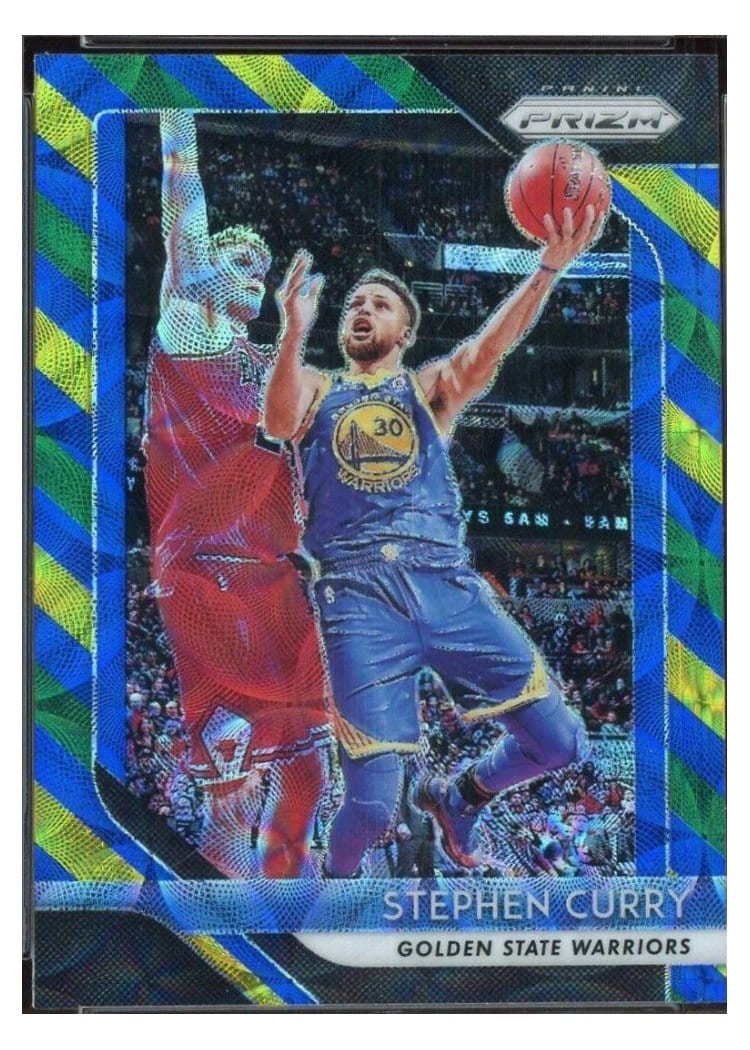 2018-19 Panini Prizm Base Set Stephen Curry #222 card